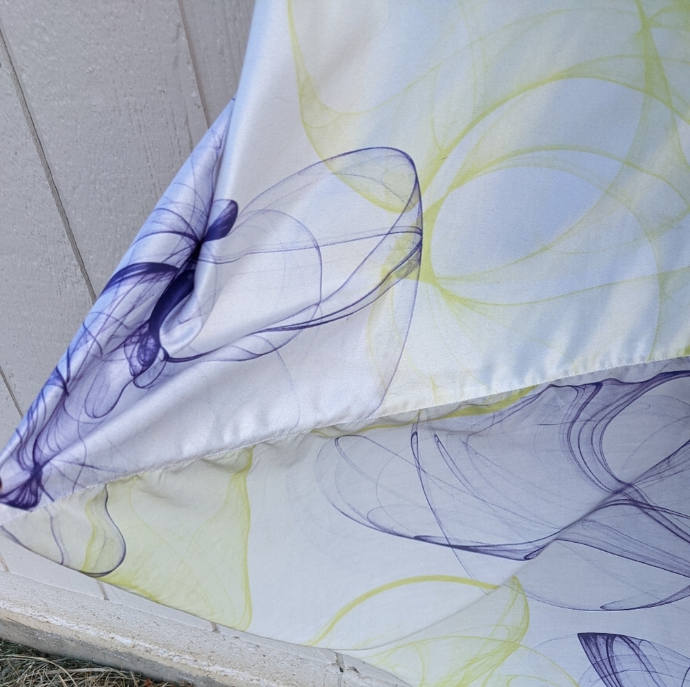 Mara Mac Spaghetti Strap Bubble Abstract Dress - image 11